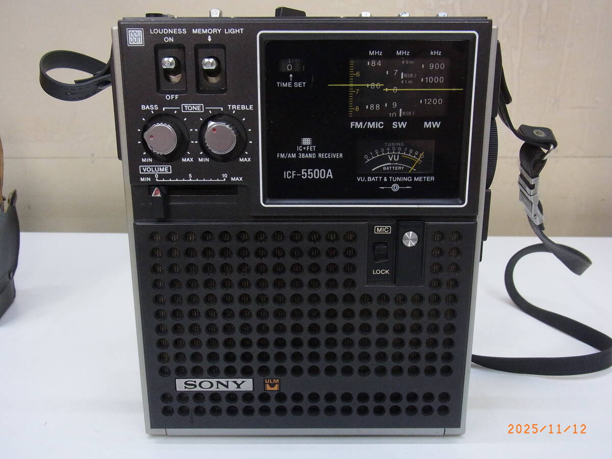 Yahoo!オークション - ジャンク品 ソニー SONY ICF-5500A スカイセンサ