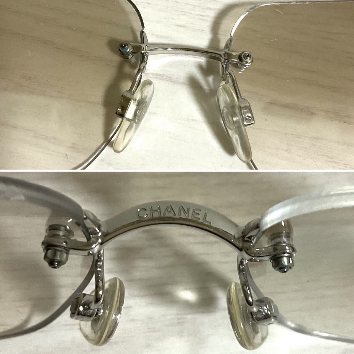 CHANEL シャネル ココマーク ラインストーン サングラス メガネ 4017