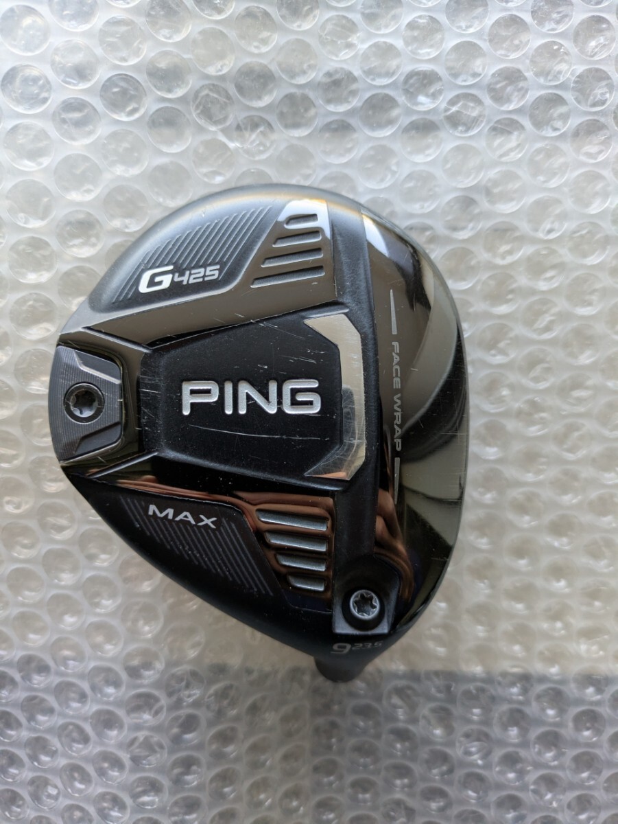 PING ピン G425 MAX フェアウェイウッド 9W 23 5 ヘッドのみ｜Yahoo