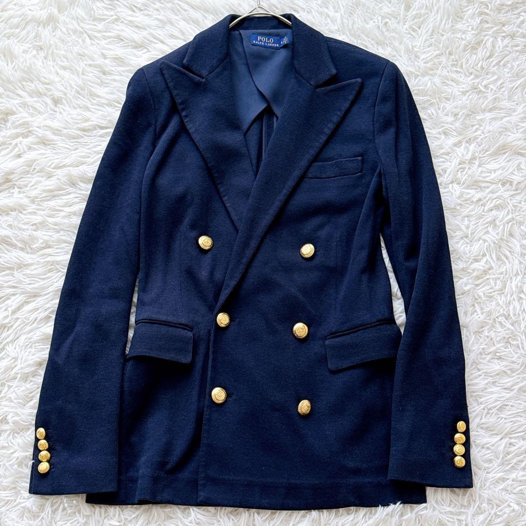 POLO RALPH LAUREN ポロラルフローレン ダブルブレスト ジャケット 金
