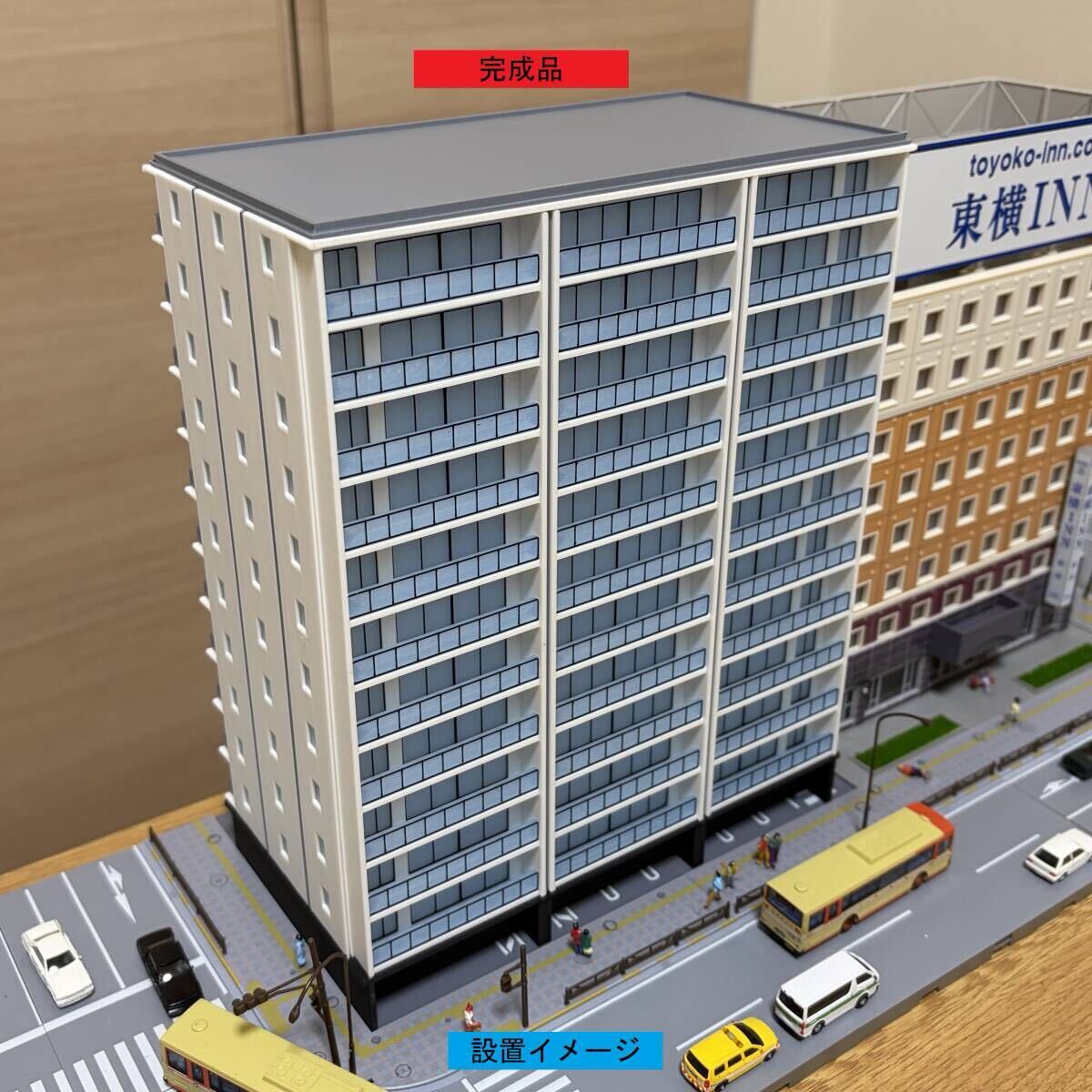 Nゲージ 都市型マンションD ストラクチャー（完成品）模型｜Yahoo