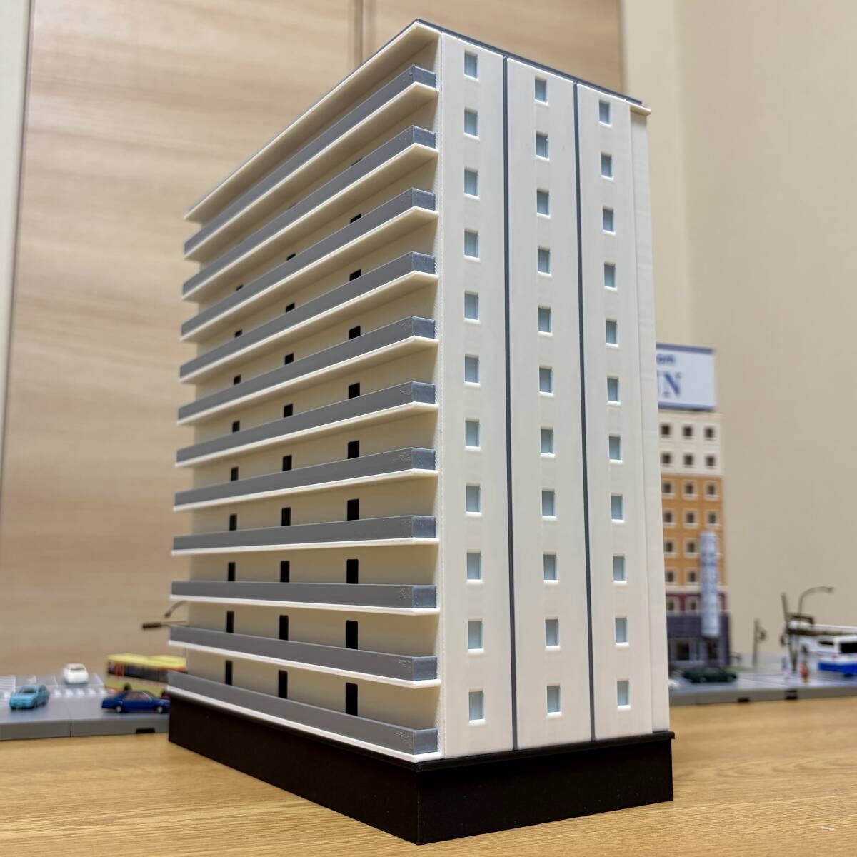 Nゲージ 都市型マンションD ストラクチャー（完成品）模型｜Yahoo