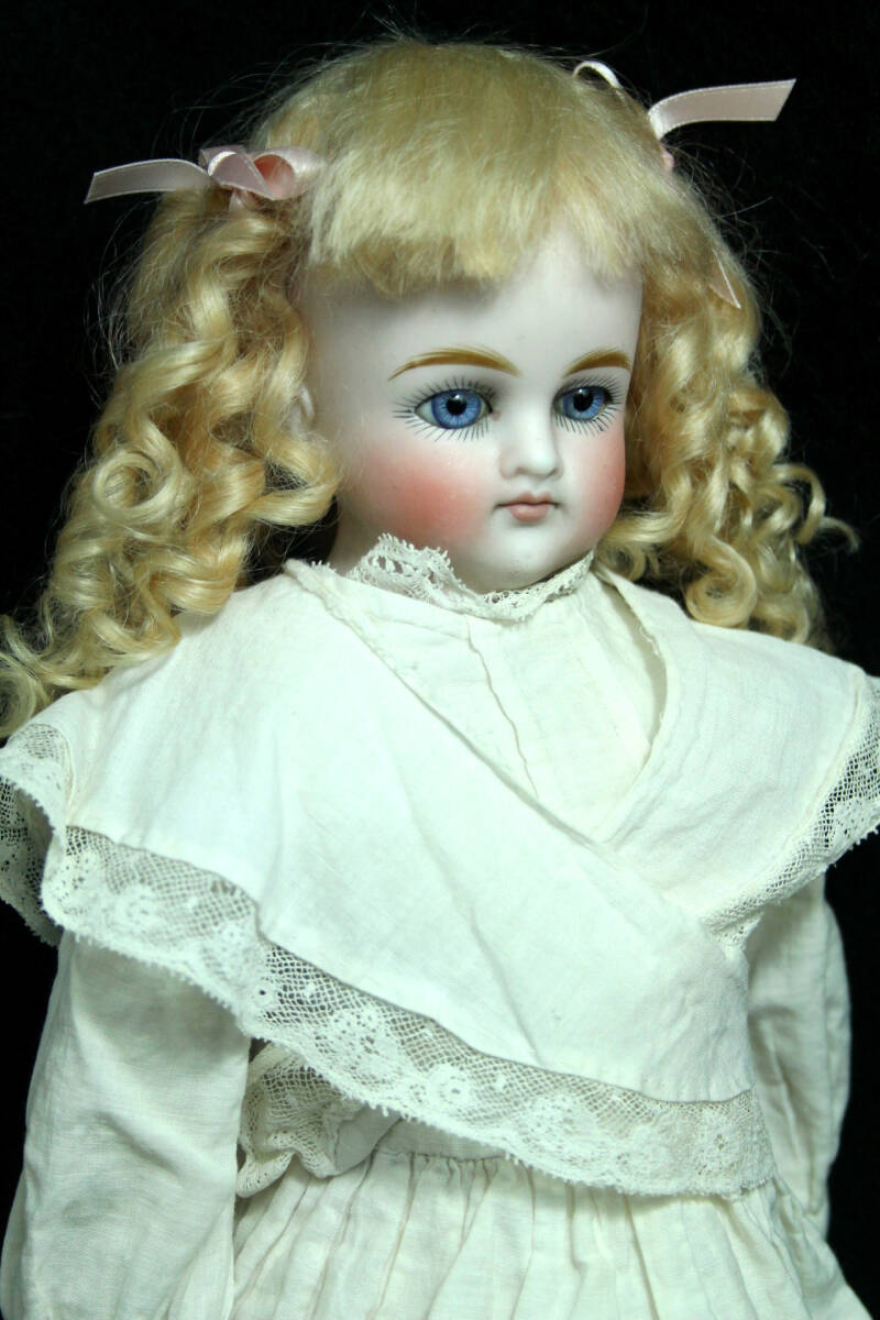 超希少 ベルトン アンティーク ビスクドール オリジナル衣装