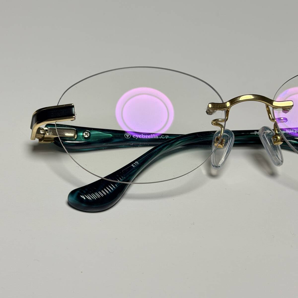 eyebrella CP アイブレラ ツーポイント リムレス 縁無し 眼鏡フレーム