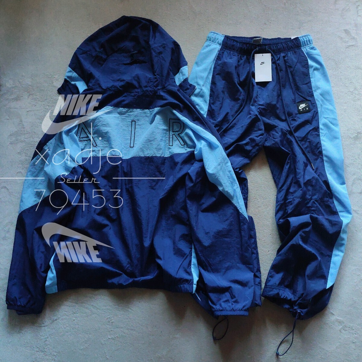 ナイキ AIR ナイロンジャケット ナイロンパンツ L 上下セットアップ