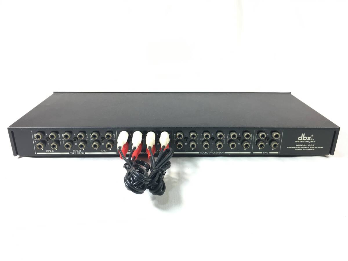 ジャンク dbx ディービーエックス MODEL 007 プログラムルート dbx