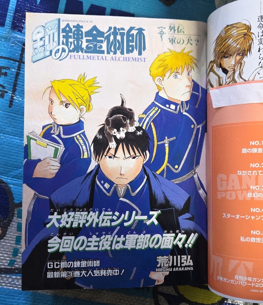 月刊少年ガンガン増刊 ガンガンパワード 2002年5月号 鋼の錬金術師