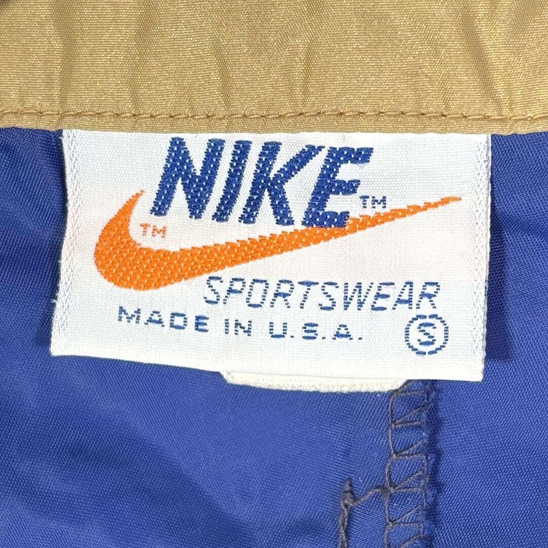 70s 80s ナイキ USA製 オレンジタグ ヴィンテージ ナイロンジャケット