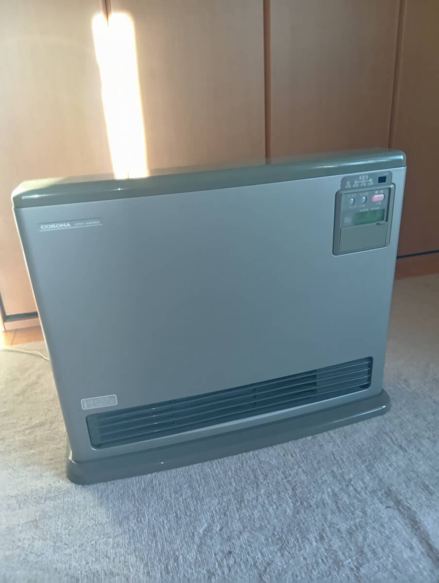 コロナ 温水ルームヒーター CRH-580BS 2002年製 リモコン無し コロナ