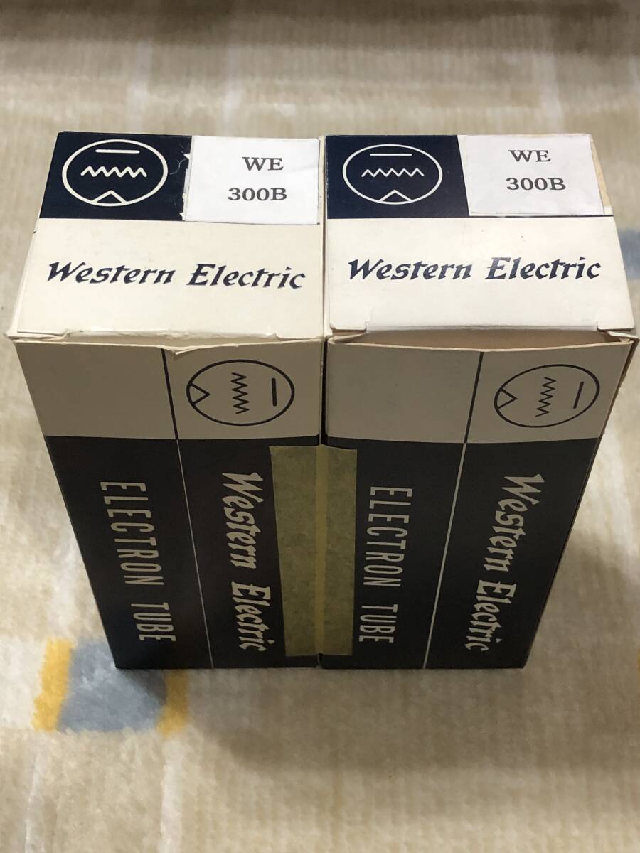 300B Western Electric 真空管 USA ペア Western Electric 300Bペア 2