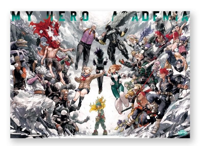 ヒロアカ 原画展 キービジュアル B2 ポスター 僕のヒーローアカデミア