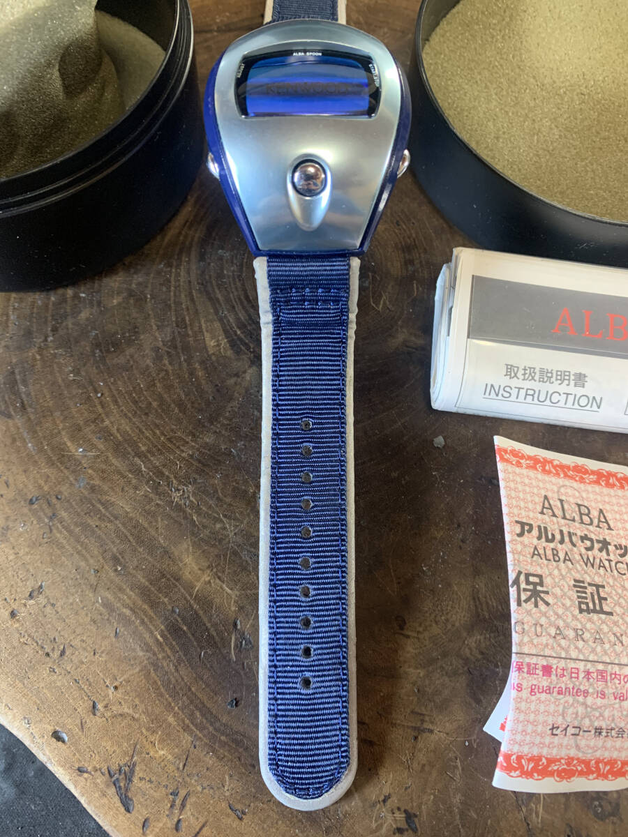 1997年 未使用 セイコー アルバ スプーン W671‐4130 KENWOOD 動作確認