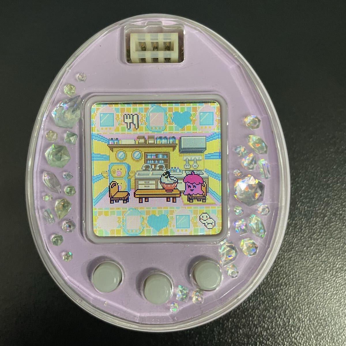 動作確認済み たまごっちピース たまごっちぴーす パープル BANDAI