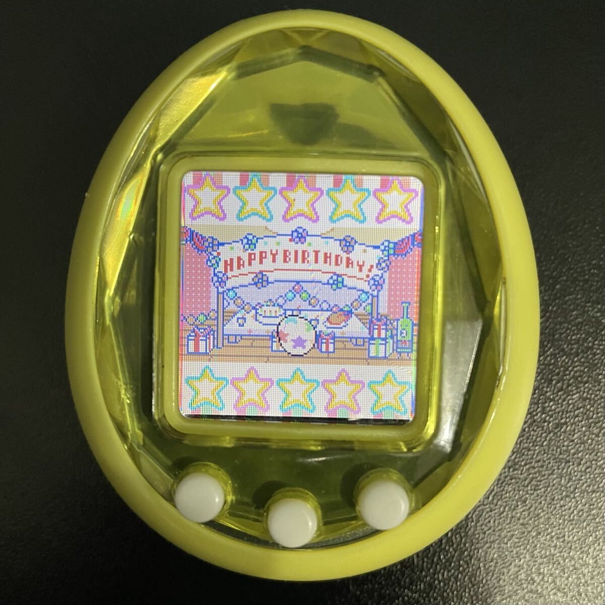 動作確認済み たまごっちiD Tamagotchi iD イエロー 黄色 BANDAI