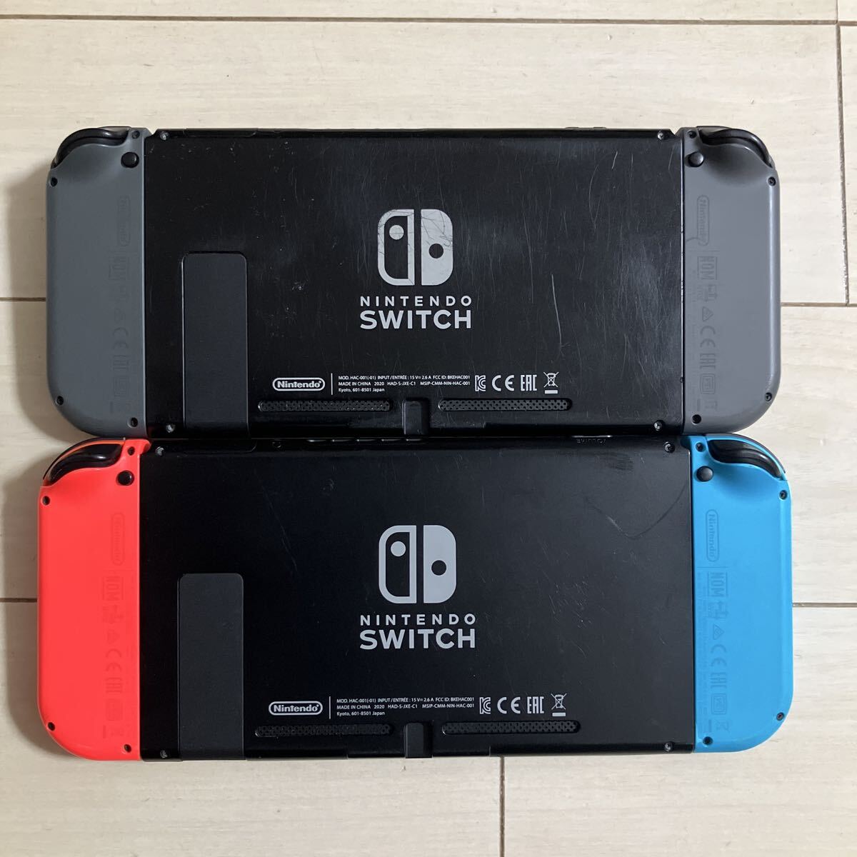 ジャンク 1台通電 ニンテンドースイッチ本体 ジョイコン PRO