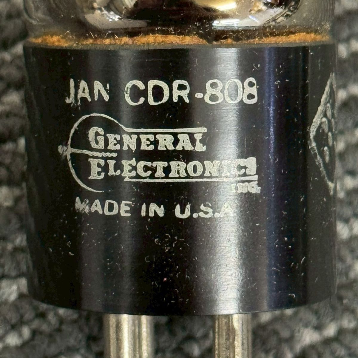 ジャンク JAN CDR 808 U.S.A 真空管 1本 音響機器 音楽 趣味 音楽鑑賞