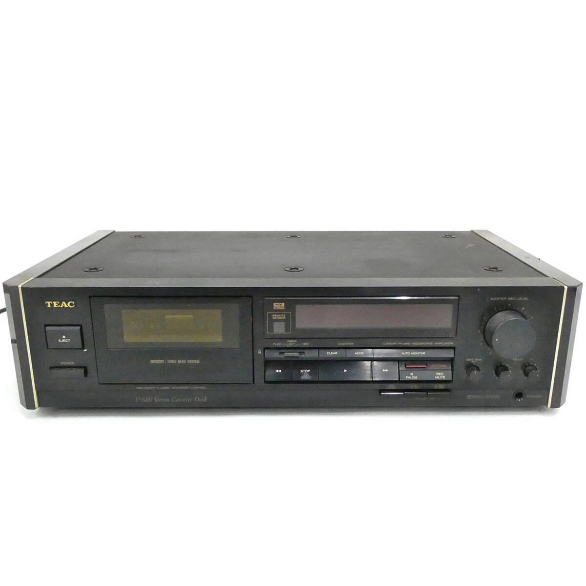 通電確認済TEAC V-680 Stereo Cassette Deck 3 TEAC ティアック V-680