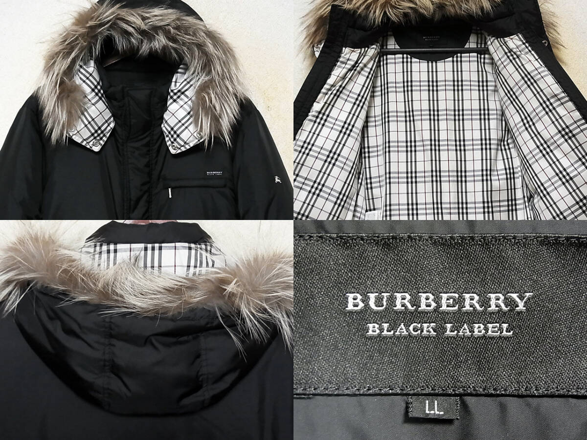 激レアLL シルバーフォックス ホワイトグース ダウンジャケット ナイト