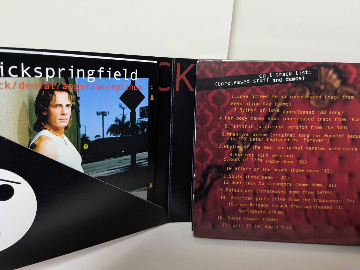 Rick Springfield☆Shock/Denial/Anger/Acceptance限定
