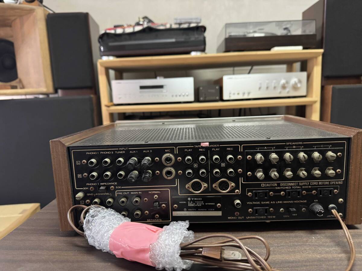 KA-7002 TRIO プリメインアンプ 整備済み動作品 Yahoo!オークション