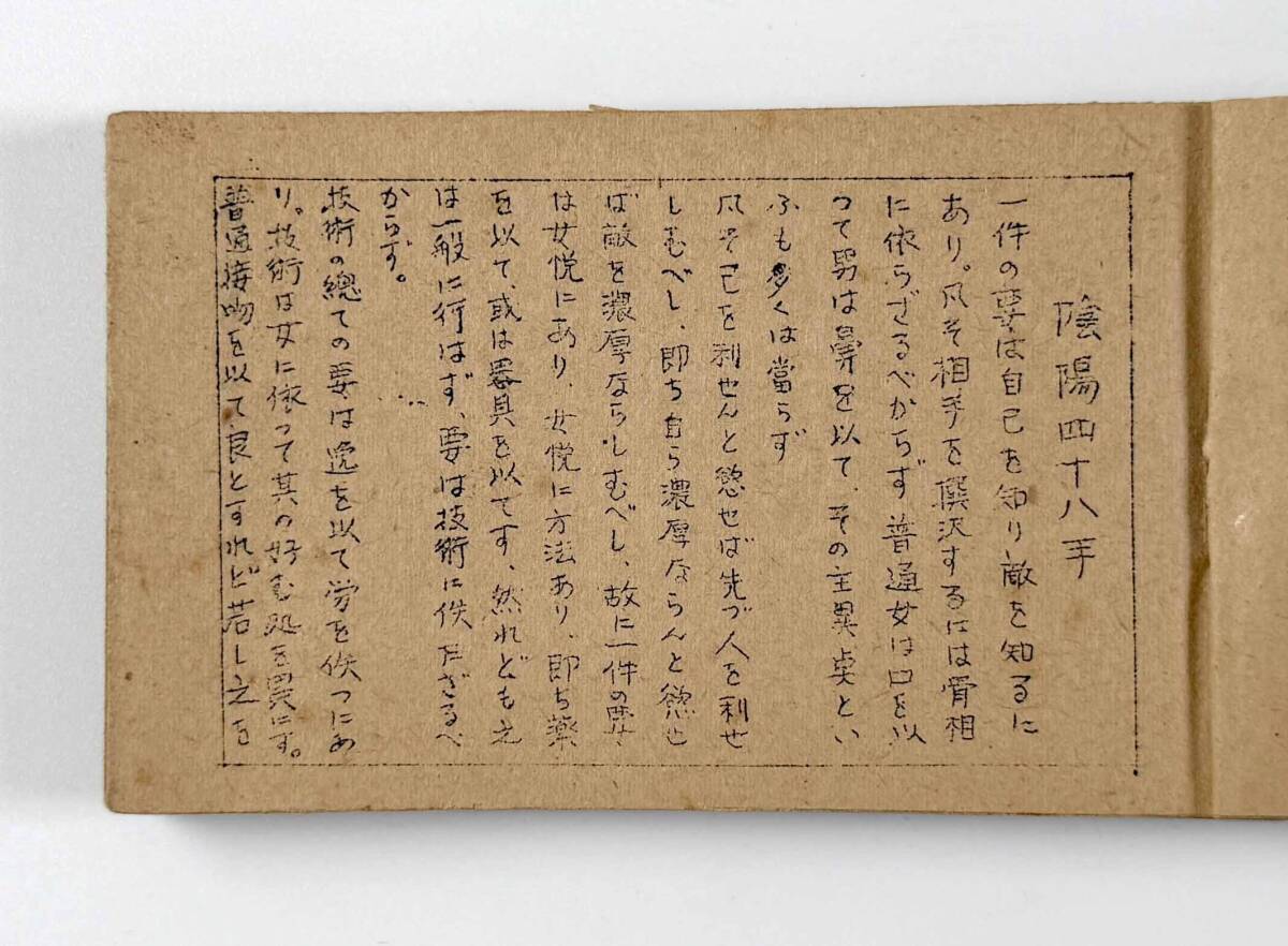 71116A○『秘戯指南』1冊 艶本 四十八手○古書 春画 浮世絵 日本画