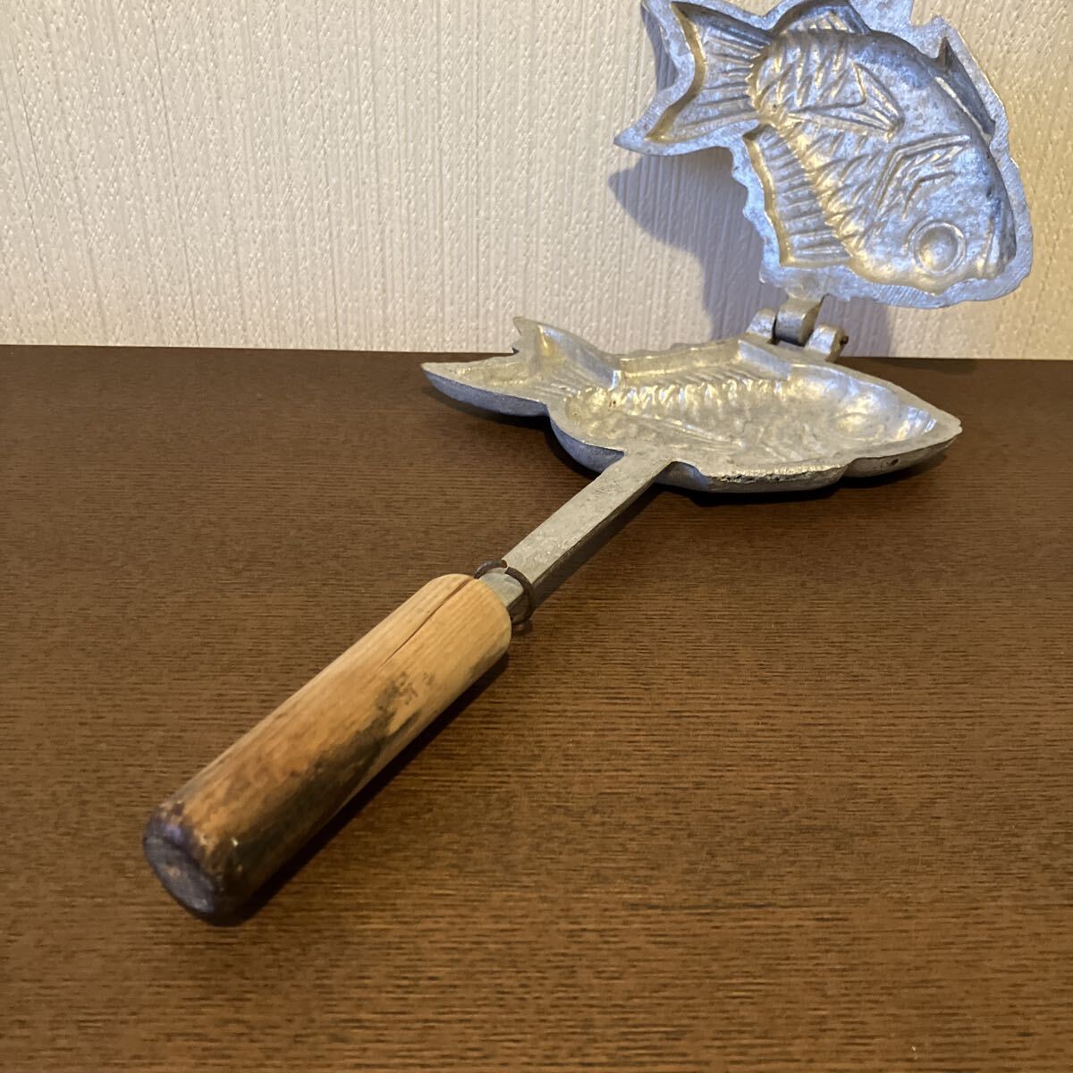 たい焼き器 レトロ 一丁焼き 一匹 調理器具 鯛焼き一丁焼き たい焼き器