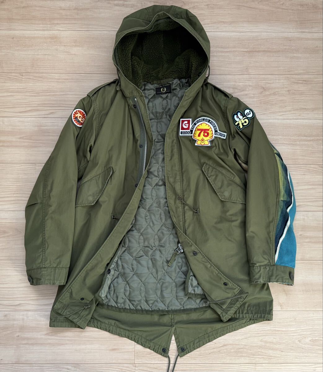 名作 グッドイナフ GOODENOUGH モッズコート 時しらず 100着限定 日本