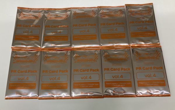 10パックセット ラブライブカード PRカードパック vol.4 プロモ カード