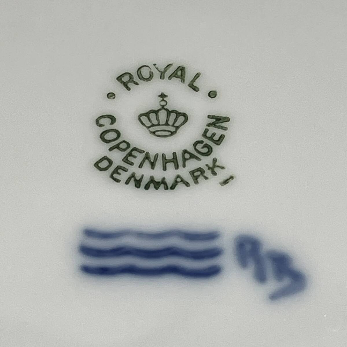 ロイヤルコペンハーゲン 1961年 イヤープレート『 デンマーク号 練習