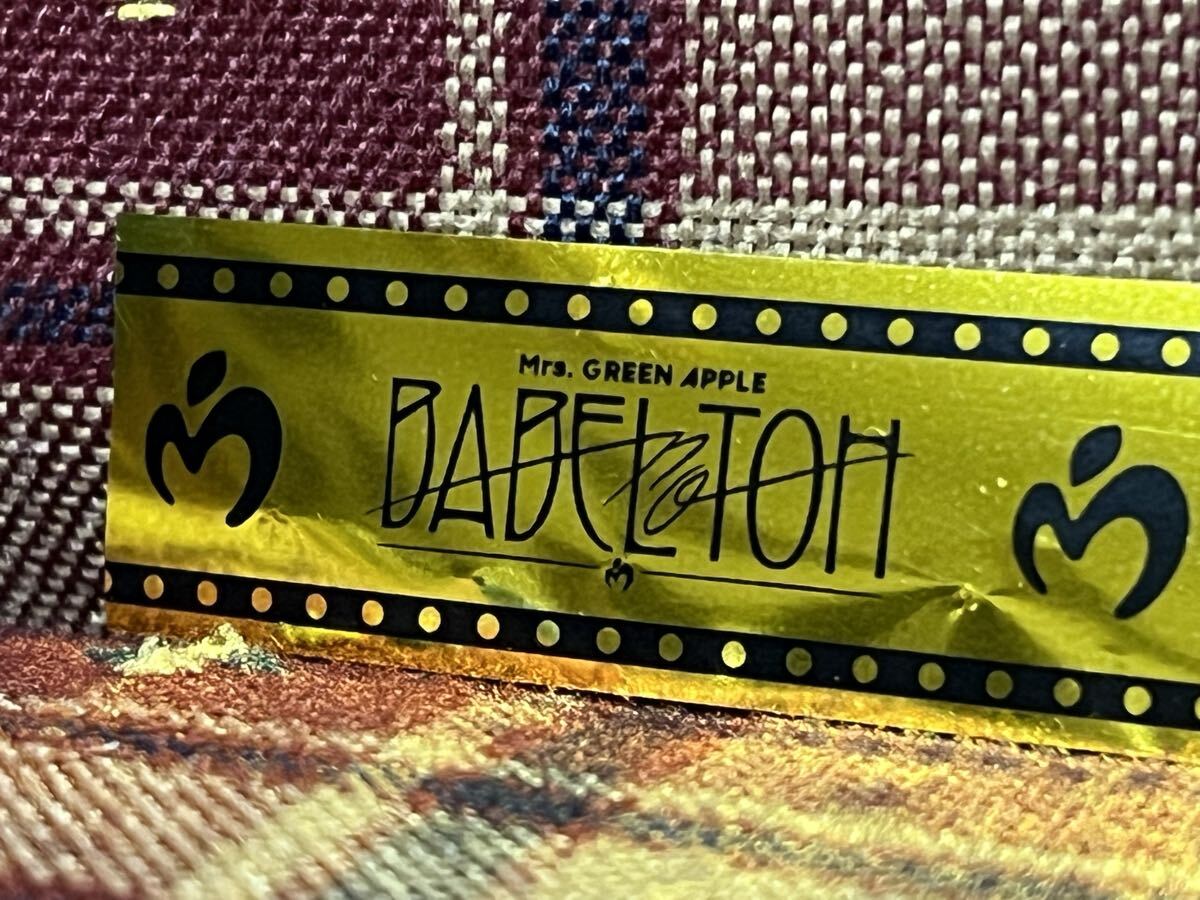 実物 ミセスグリーンアップル バベルの塔 10月25日 初日 銀テープ 金