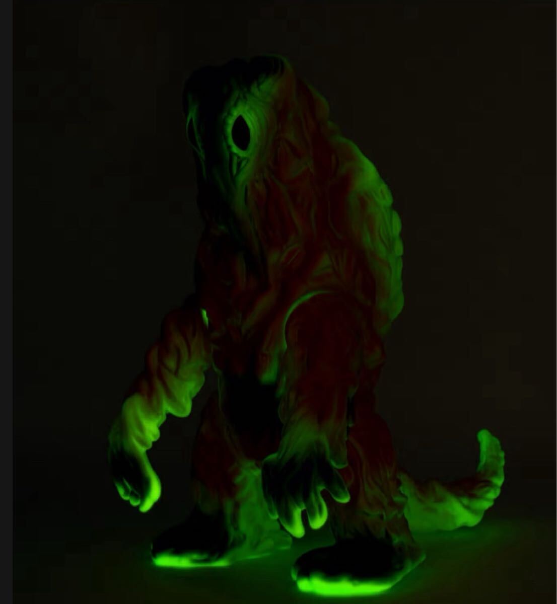 M1号 デラックス ヘドラ 蓄光デラックスヘドラ ソフビ ハロウィン