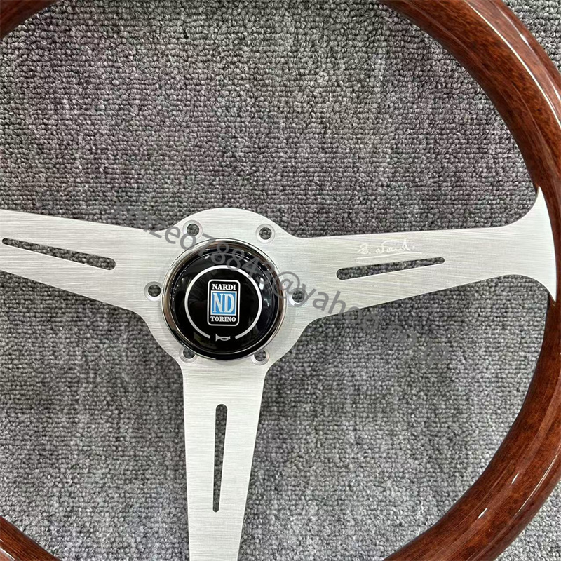 NARDI ナルディクラシック ウッド D カリスタ ステアリング 14インチ