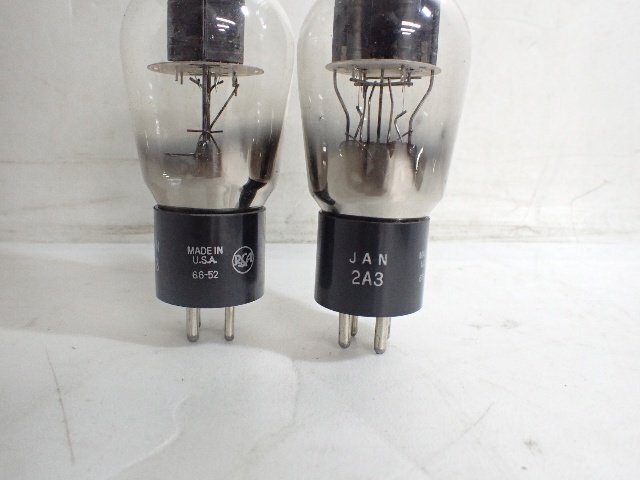 RCA JAN CRC 2A3 真空管2本 USA RCA JAN CRC 2A3 真空管2本 USA