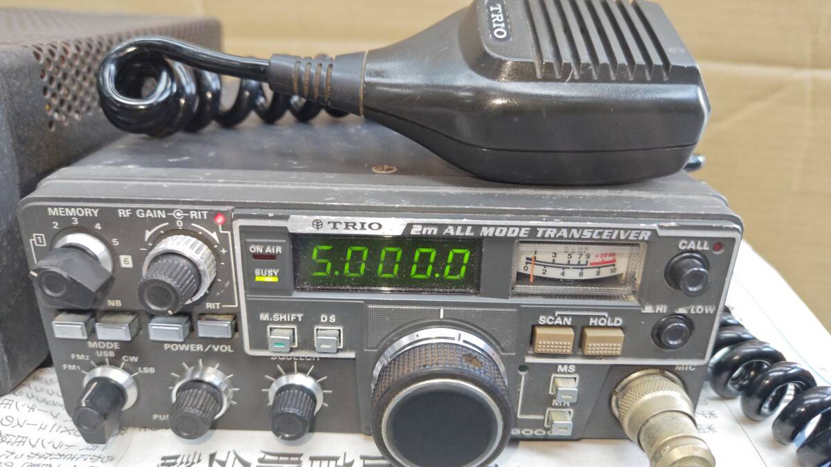 し*う様 アマチュア無線機 TRIO TR9000G 中古品 し*う様 アマチュア