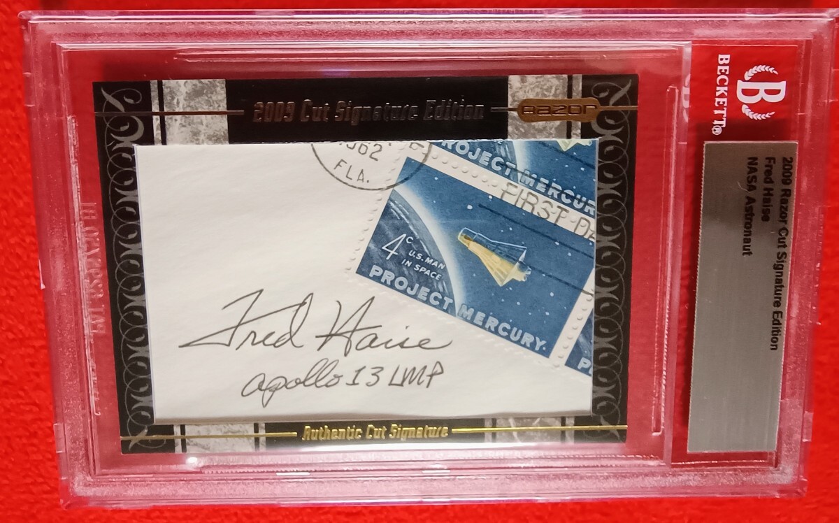 Astronaut Fredフレッド・ヘイズWSSアポロ13縦8 Fred Haise フレッド