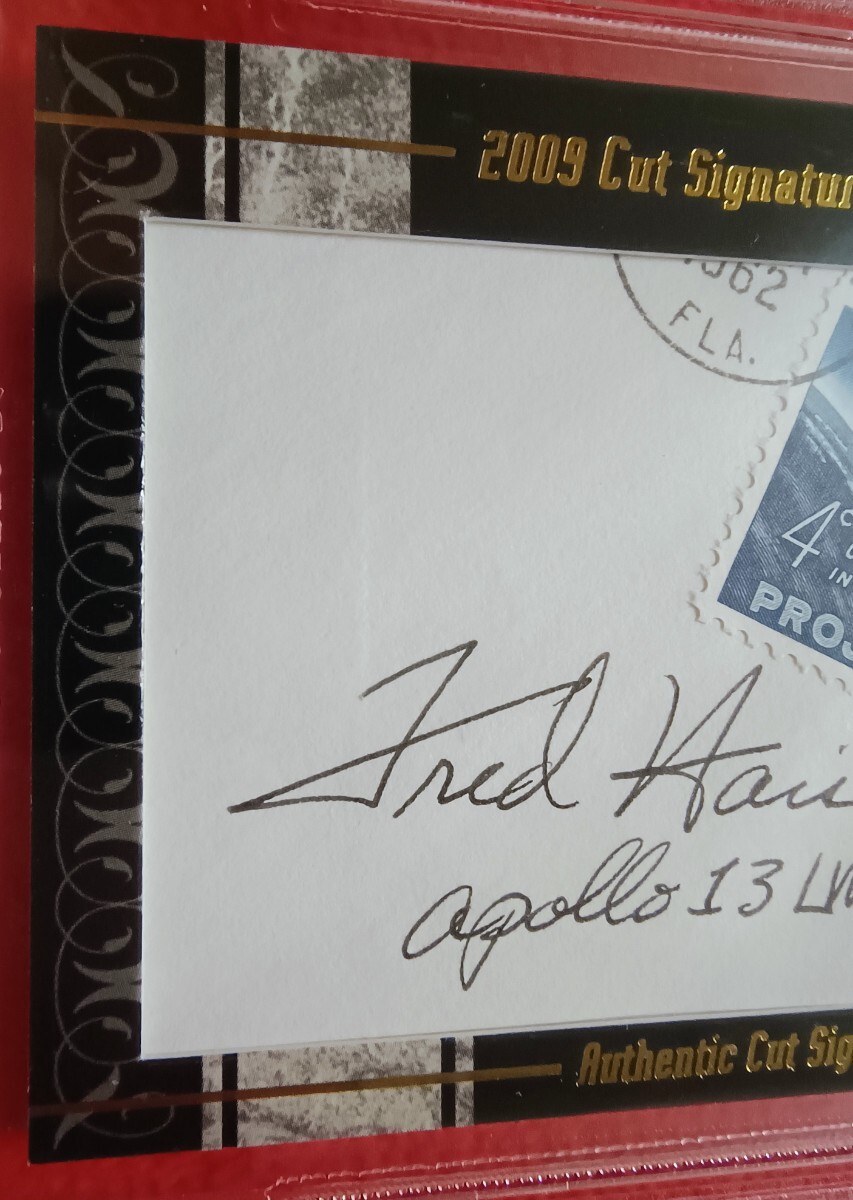 Astronaut Fredフレッド・ヘイズWSSアポロ13縦8 Fred Haise フレッド