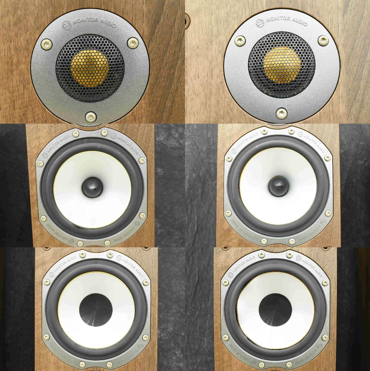 Yahoo!オークション - 【C】Monitor Audio BR5 スピーカーペア モニタ