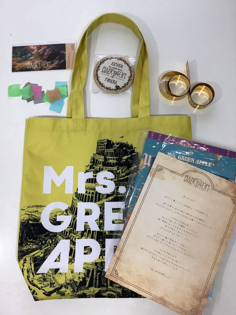 Mrs GREEN APPLE ミセス バベルの塔 福岡 トートバッグ ピクチャー