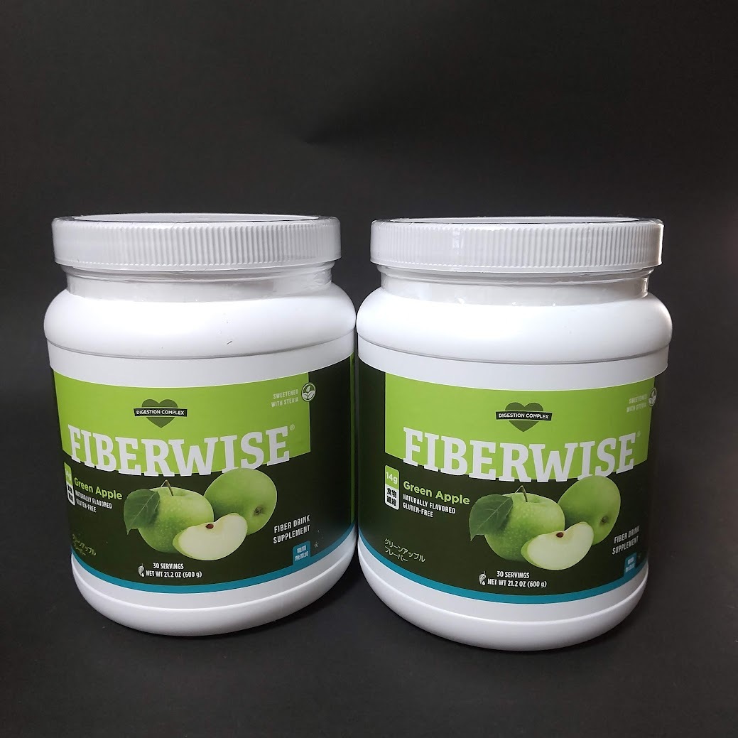 ファイバーワイズ グリーンアップル 糖類無添加 2個セット ファイバー