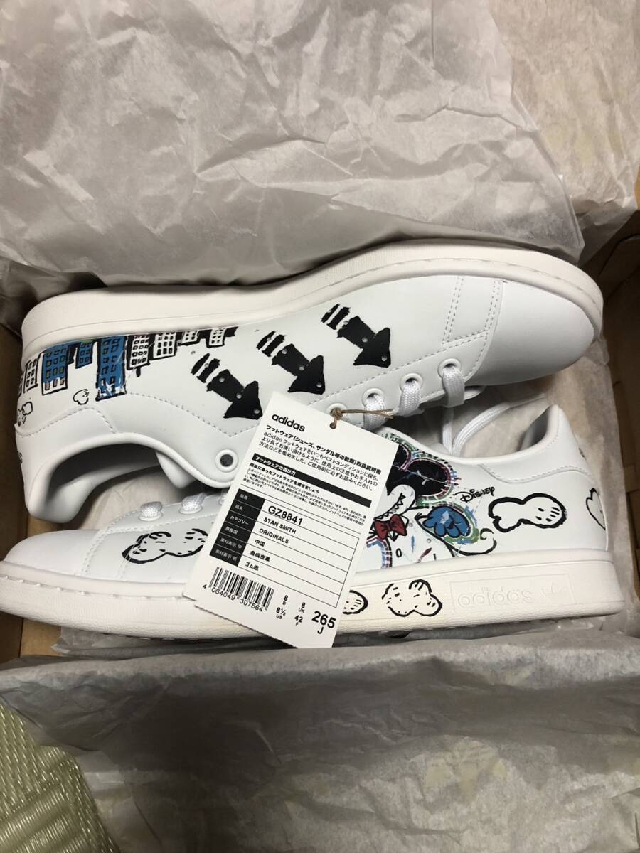 MICKEY MOUSE ×GZ8841 ADIDAS ORIGINALS STAN SMITH WHITE/MULTI