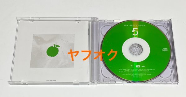 国内正規品】 Mrs GREEN APPLE 5 初回限定盤 CD+DVD アルバム ミセス