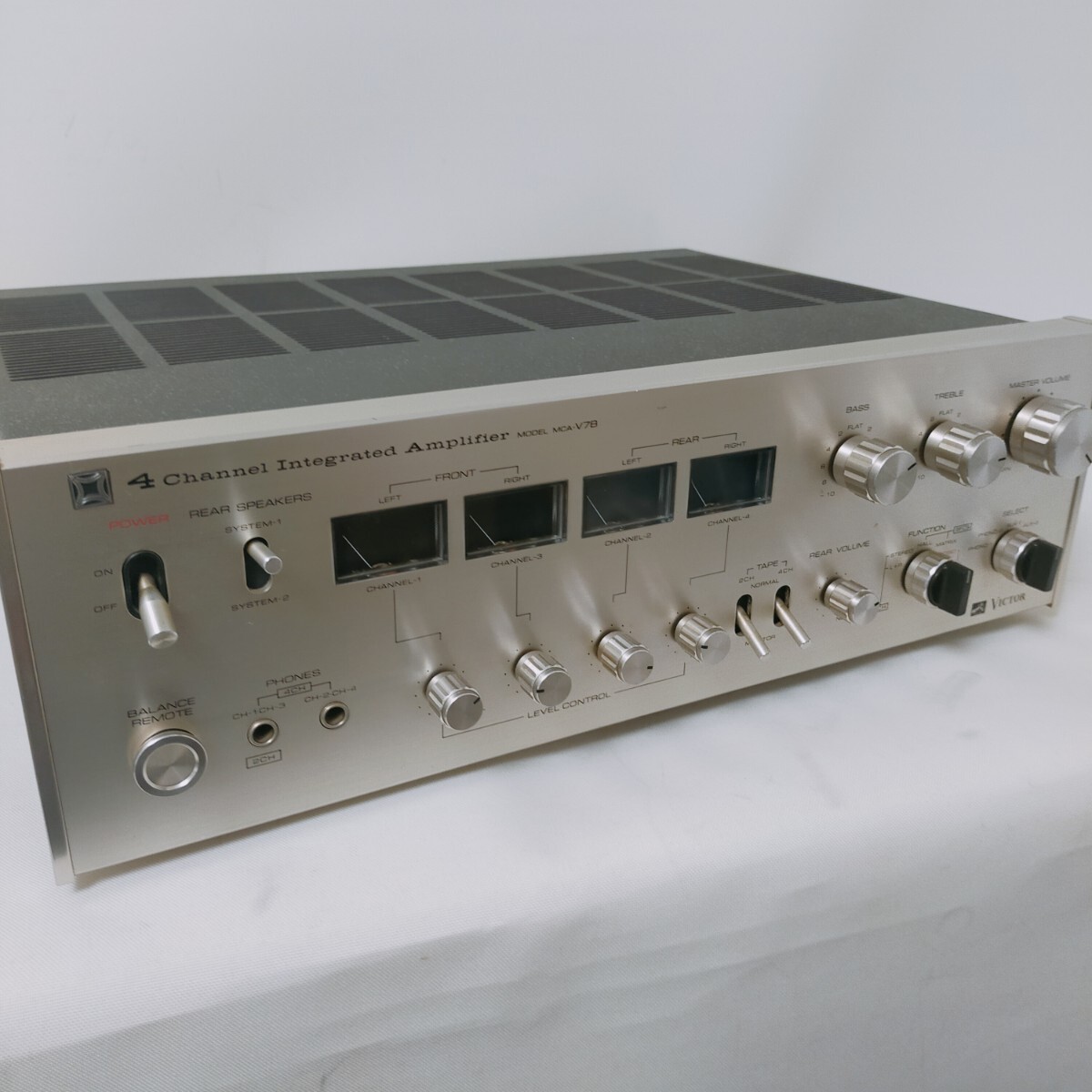 ビクター MCA-V7B プリメインアンプジャンク(J068) オーディオ機器
