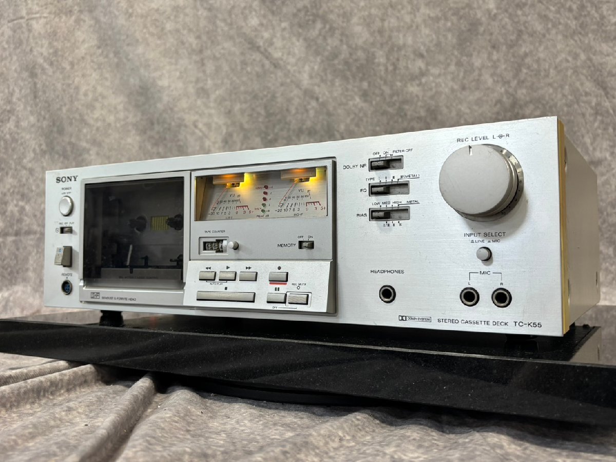 ♪♪SONY ソニー / カセットデッキ TC-K55 動作品♪♪ 卸売 【 J