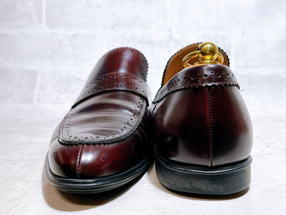 スイス製【美品】BALLY バリー 高級 ローファー ビジネスシューズ 本革