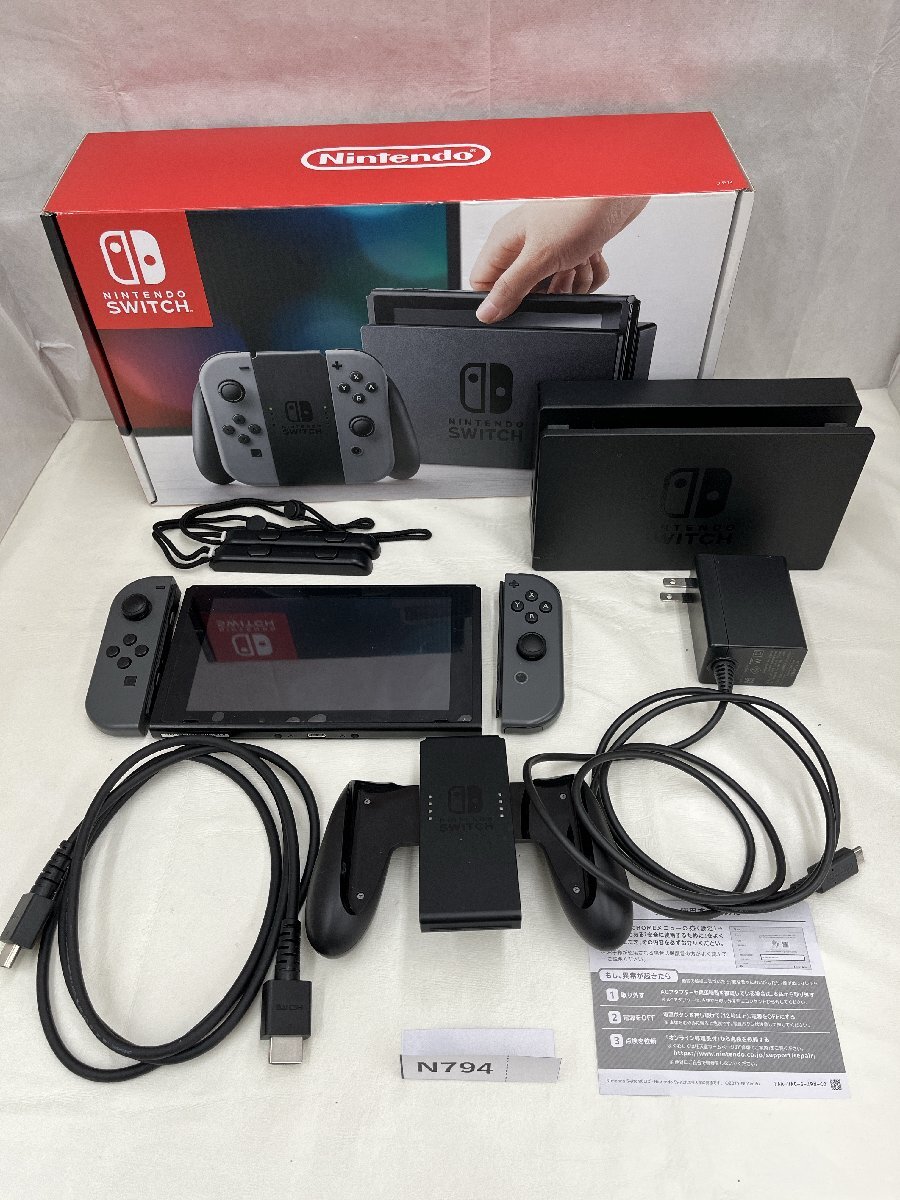 1円～】【ジャンク品/読み込み確認済み】初期化済み Nintendo Switch