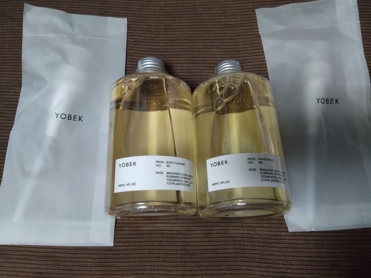 YOBEK ヨベク ボディクレンザー&ハンドウォッシュ 新品2点セット