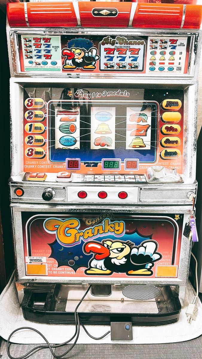 クランキーコンテスト スロット台 スロット パチスロ レトロ｜Yahoo