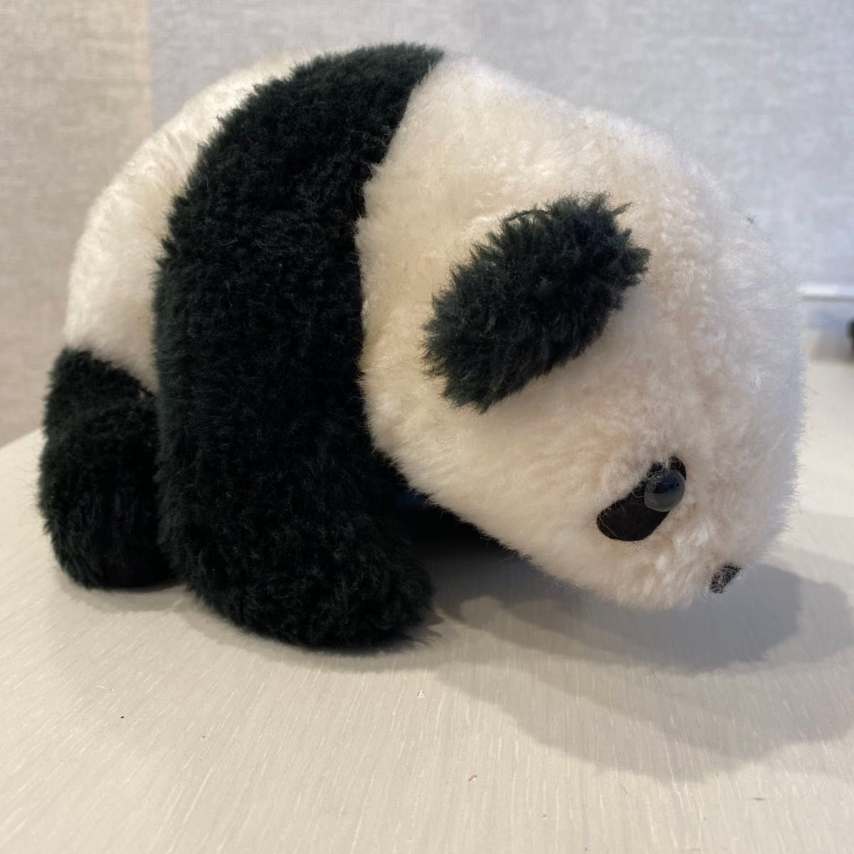 上野動物園 1970年代購入 パンダ ぬいぐるみ 白黒 ハートの鼻 かわいい