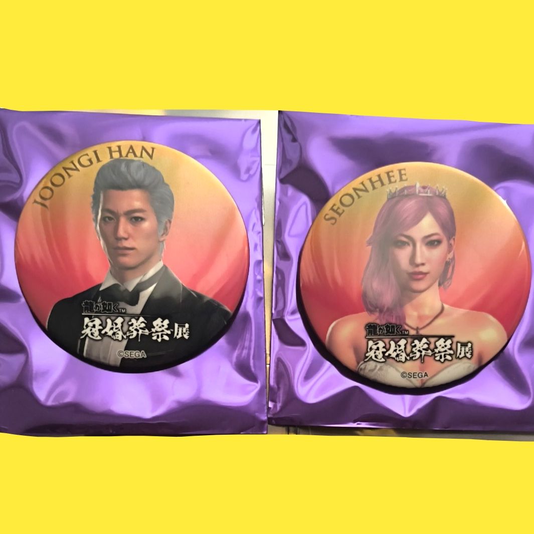 龍が如く 冠婚葬祭展 桐生一馬 アクリルチャーム サントリーコラボ缶