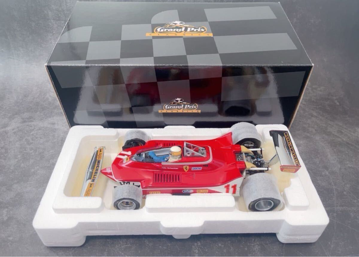 エグゾト 1/18 フェラーリ 312T4 ベルギーGP ジョディー・シェクター